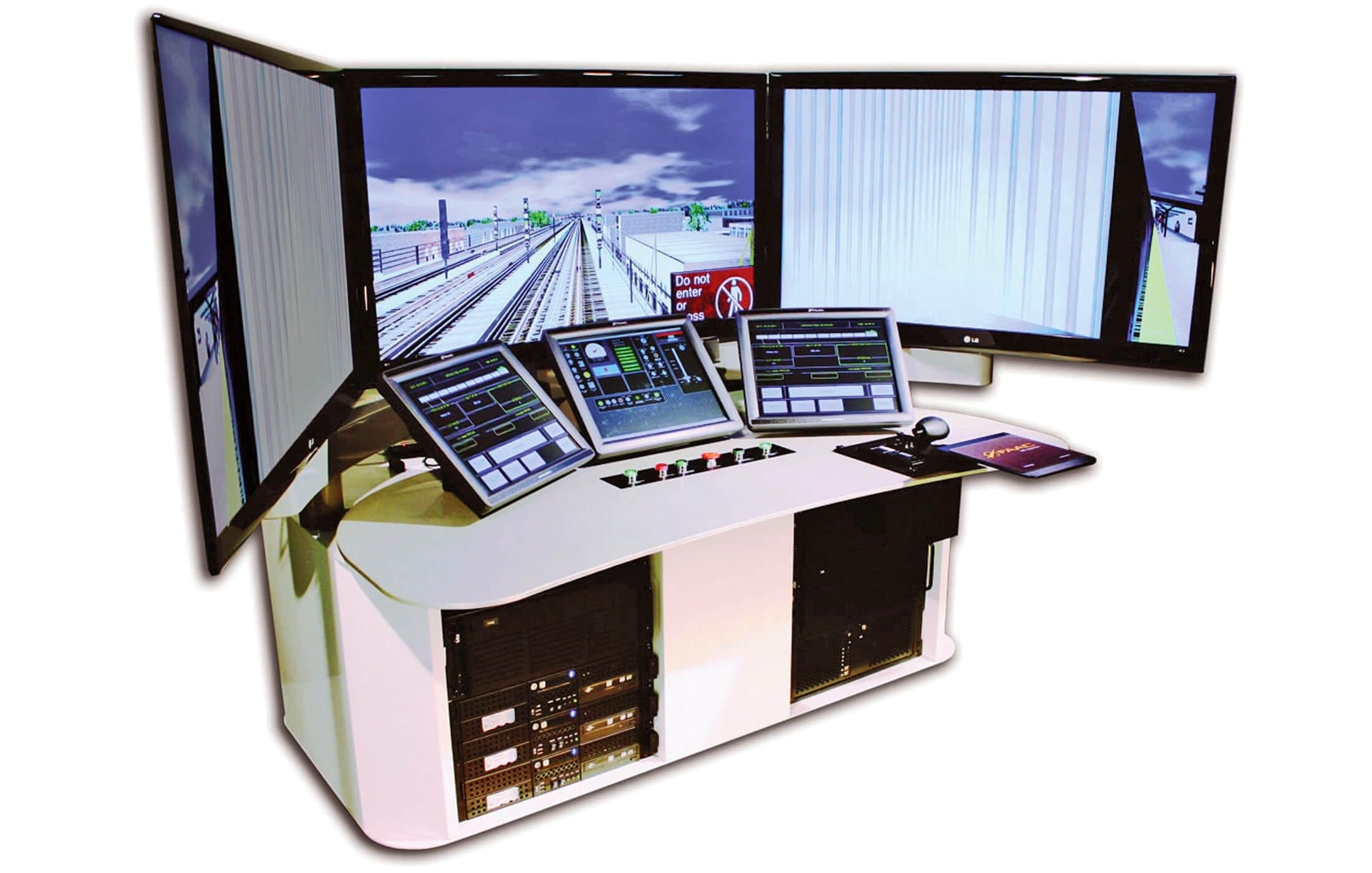 MR-1000 Rail Operator Training Simulator | FAAC